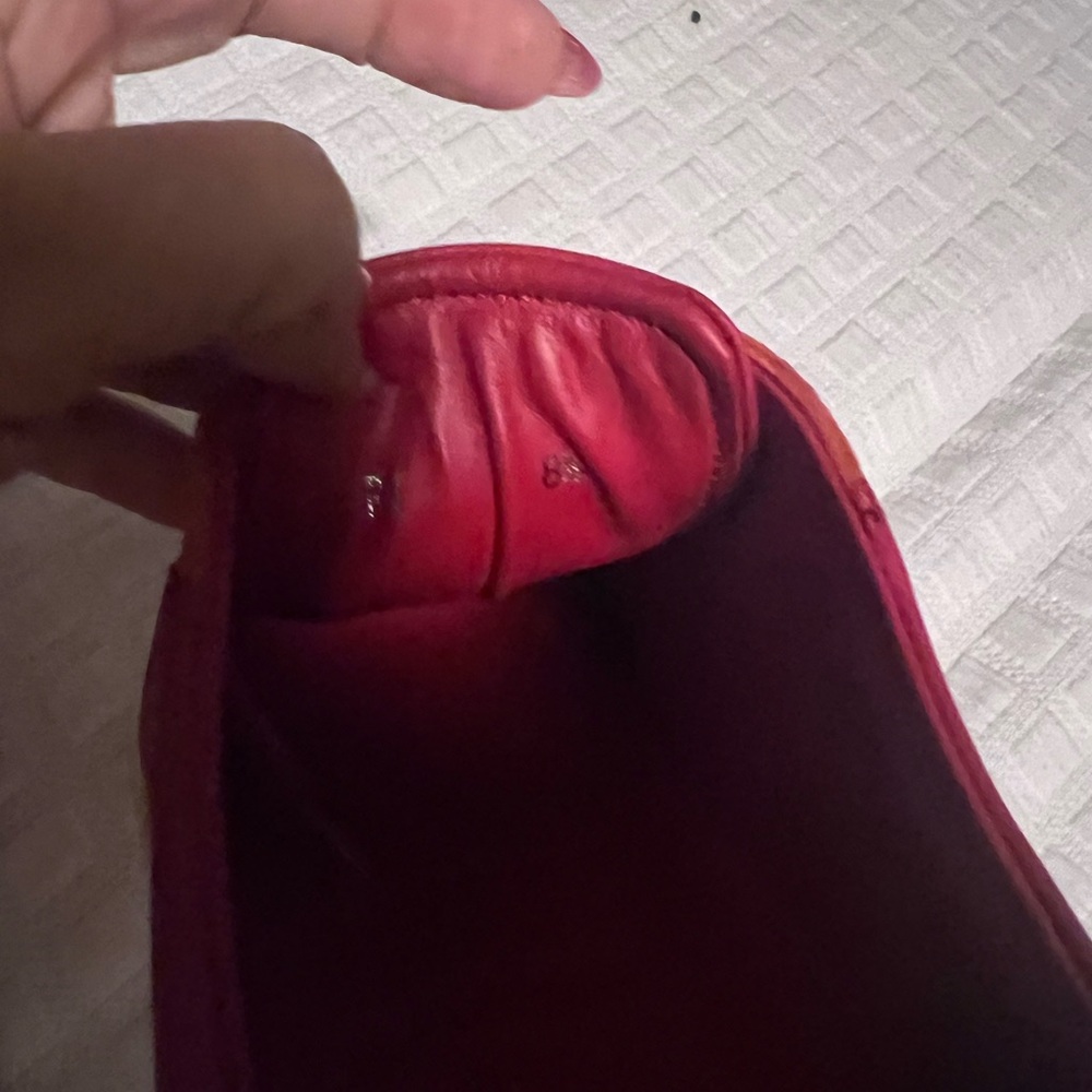 Savaltore Ferragamo red size 8.5 brand new, used once